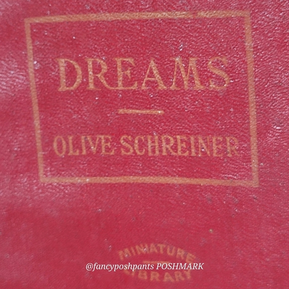 LUXART & LITTLE, MINIATURE LIBRARY lot of 5 vintage books red - Picture 14 of 15